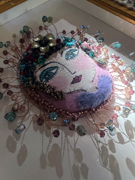 Framed Brooch - Pretty Michelle