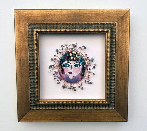Framed Brooch - Pretty Michelle