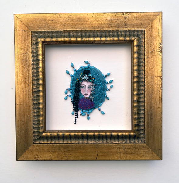Framed Brooch - Madeline