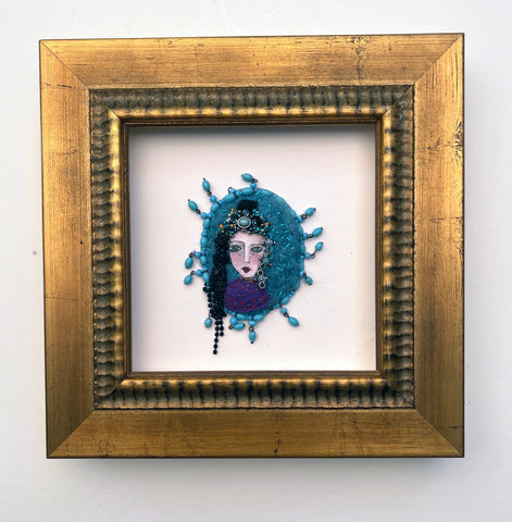 Framed Brooch - Madeline